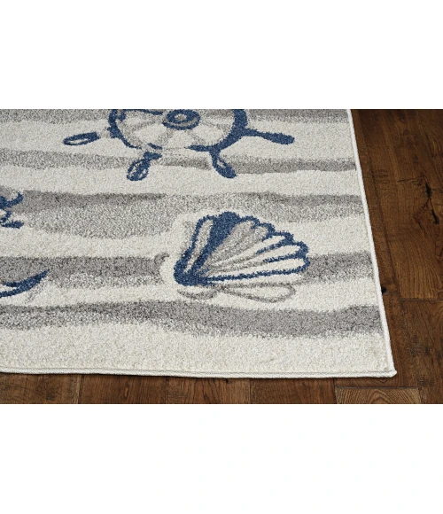 Kas Lucia 2775 Ivory Seashore Area Rug 5'3" x 7'7"