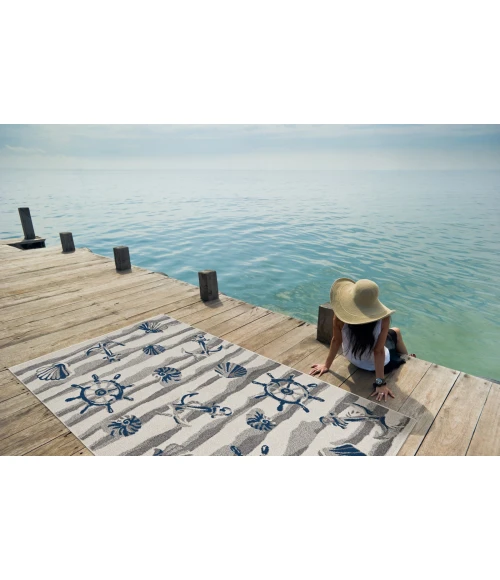 Kas Lucia 2775 Ivory Seashore Area Rug 5'3" x 7'7"