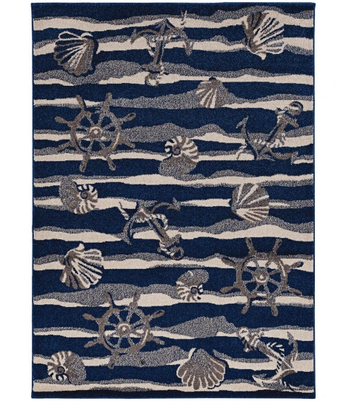 Kas Lucia 2776 Blue Seashore Area Rug 7'7" x 10'10"