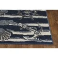 Kas Lucia 2776 Blue Seashore Area Rug 5'3" x 7'7"