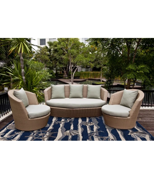 Kas Lucia 2776 Blue Seashore Area Rug 7'7" x 10'10"