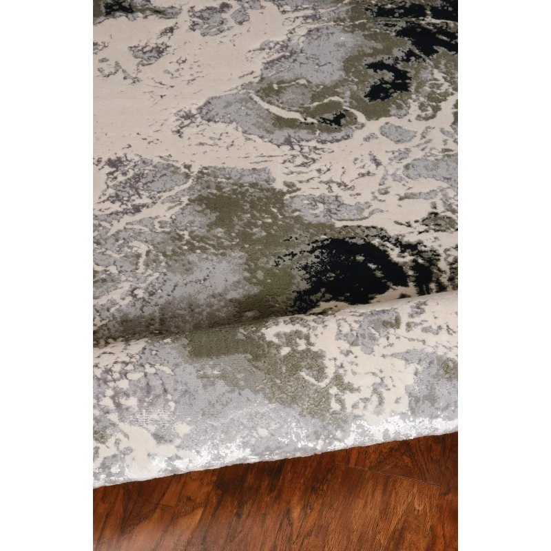 Kas Luna 7120 Silver Nightscape Area Rug 9'10" x 13'2"