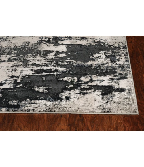 Kas Luna 7121 Silver Charcoal Eclipse Area Rug 7'10" x 10'10"
