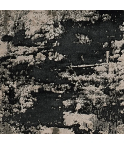 Kas Luna 7121 Silver Charcoal Eclipse Area Rug 7'10" x 10'10"