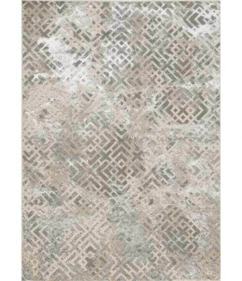 Kas Luna 7124 Sand Silver Dimensions Area Rug 7'10" x 10'10"