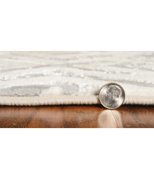 Kas Luna 7124 Sand Silver Dimensions Area Rug 7'10" x 10'10"