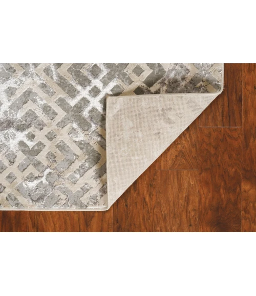 Kas Luna 7124 Sand Silver Dimensions Area Rug 7'10" x 10'10"