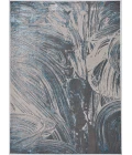 Kas Luna 7130 Silver/Blue Stroked Area Rug 7'10" x 10'10"
