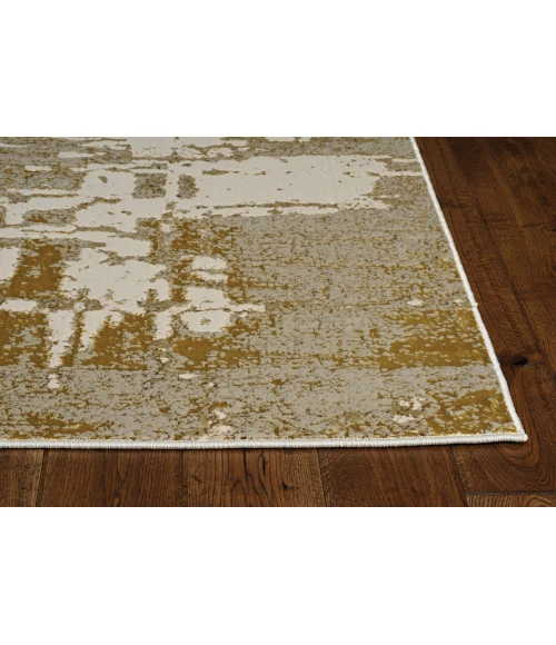 Kas Luna 7132 Ivory/Gold Escape Area Rug 7'10" x 10'10"