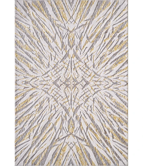 Kas Luna 7146 Ivory/Gold Illusions Area Rug 7'10" x 10'10"