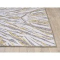 Kas Luna 7146 Ivory/Gold Illusions Area Rug 3'3" x 4'11"