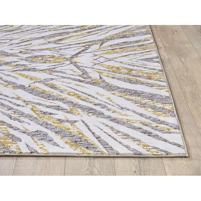Kas Luna 7146 Ivory/Gold Illusions Area Rug 9'10" x 13'2"