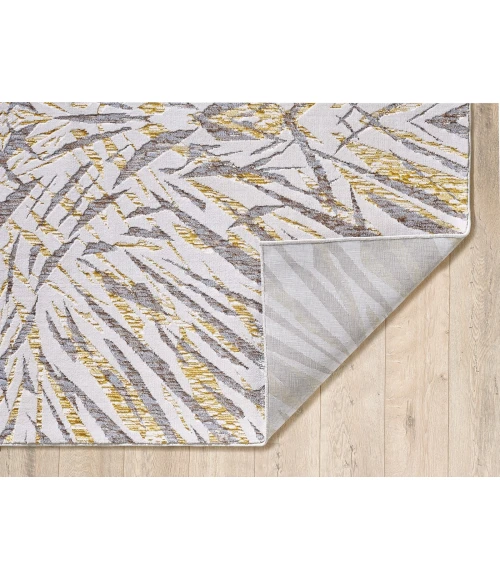Kas Luna 7146 Ivory/Gold Illusions Area Rug 7'10" x 10'10"