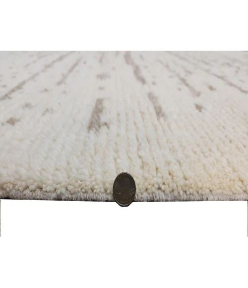 Kas Marley Ivory 1000 9 ft. X 13 ft. Rectangle Rug