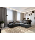 Kas Marley Oatmeal 1001 5 ft. 6 in. X 8 ft. 6 in. Rectangle Rug
