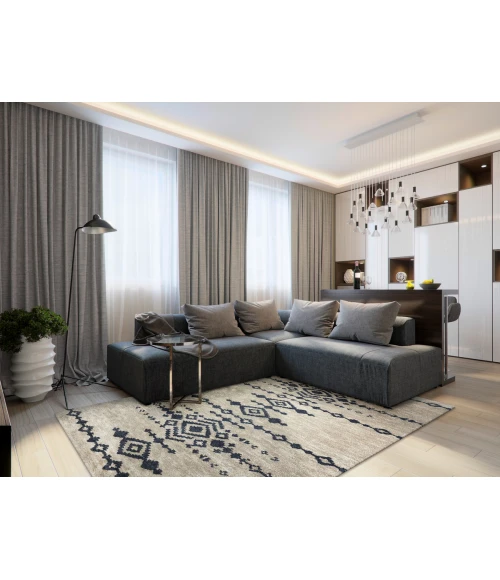 Kas Marley Natural 1002 8 ft. X 10 ft. Rectangle Rug