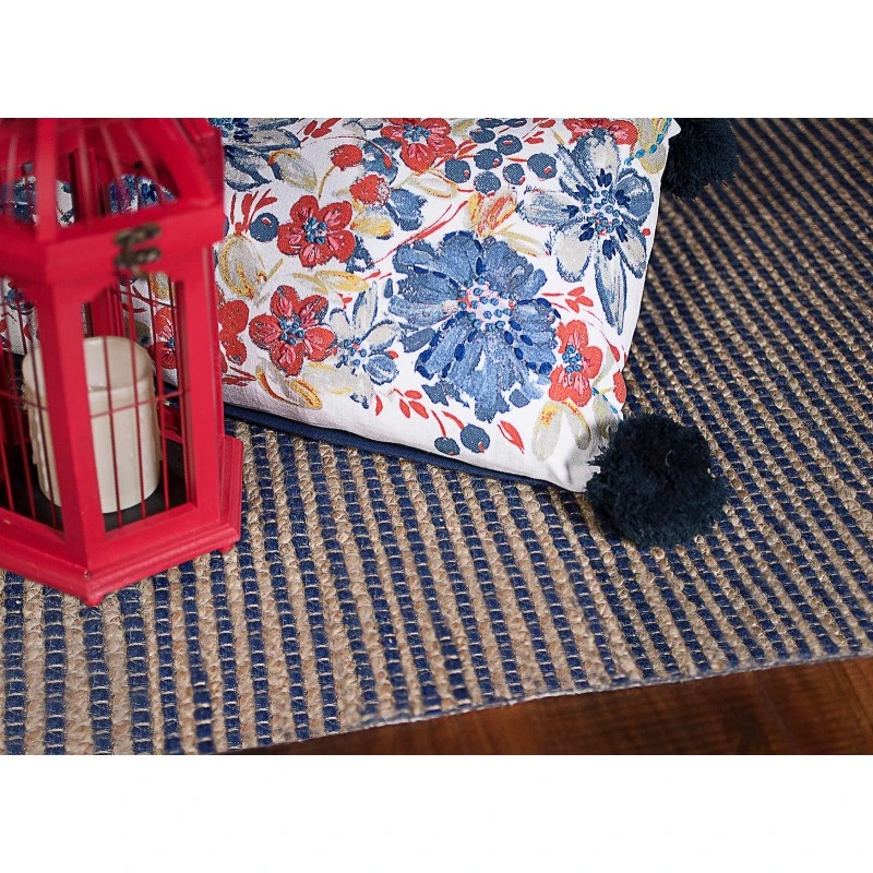 Kas Mason 394 Navy Area Rug 6'6" x 9'6"