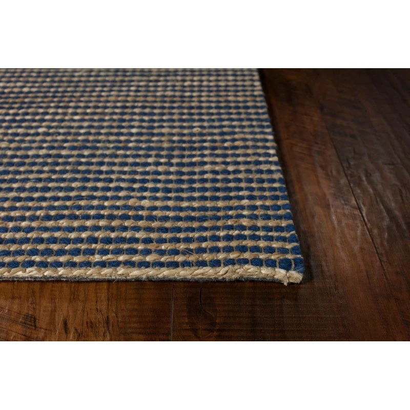 Kas Mason 394 Navy Area Rug 6'6" x 9'6"