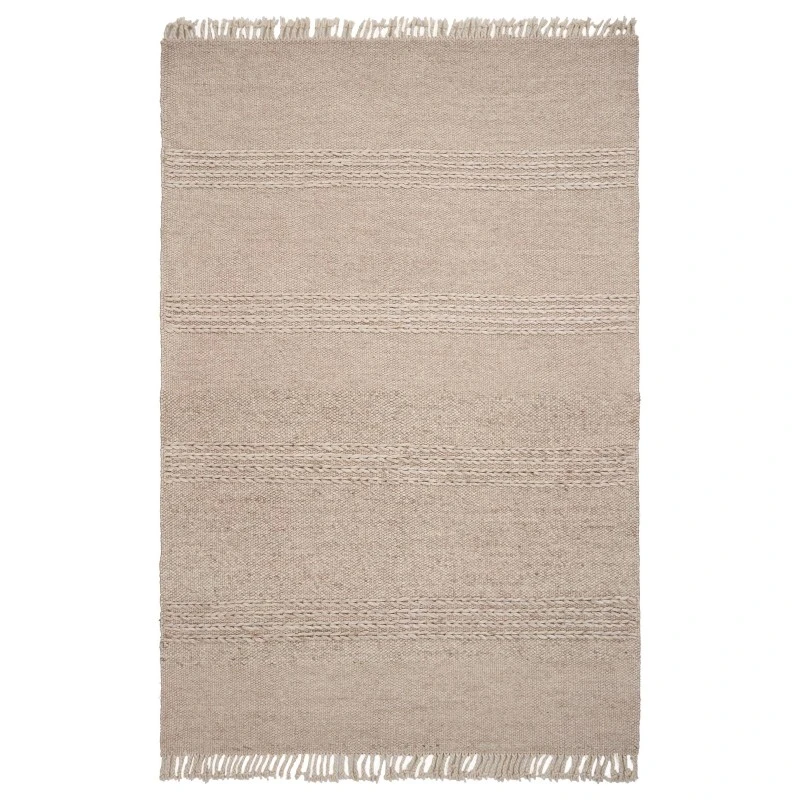 Kas Maui 1340 Natural Cable Knit Area Rug 7'9" x 9'9"