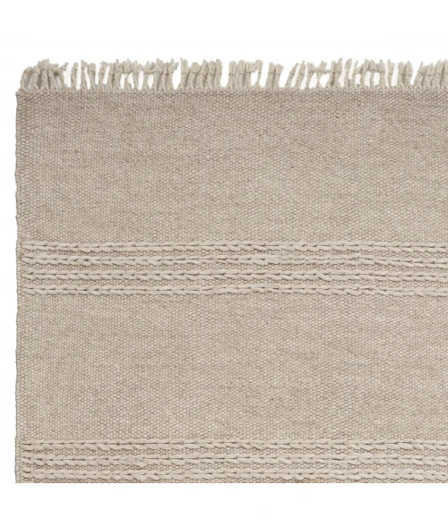 Kas Maui 1340 Natural Cable Knit Area Rug 7'9" x 9'9"