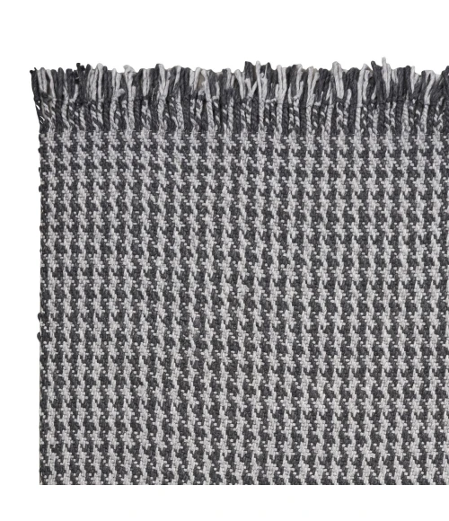 Kas Maui 1341 Grey Houndstooth Area Rug 3'3" x 5'3"