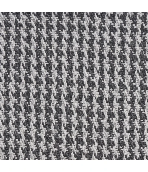 Kas Maui 1341 Grey Houndstooth Area Rug 3'3" x 5'3"