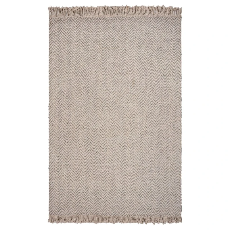 Kas Maui 1343 Oatmeal Herringbone Area Rug 5' x 8'
