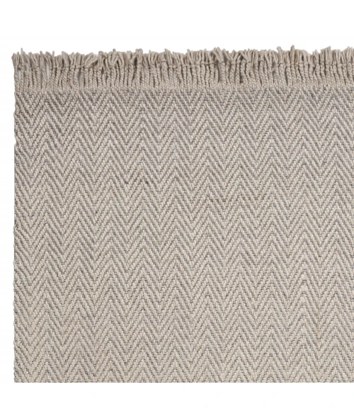 Kas Maui 1343 Oatmeal Herringbone Area Rug 3'3" x 5'3"
