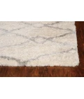 Kas Merino 6700 Ivory/Grey London Area Rug 3'9" x 5'11"