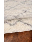 Kas Merino 6700 Ivory/Grey London Area Rug 3'9" x 5'11"