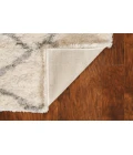 Kas Merino 6700 Ivory/Grey London Area Rug 3'9" x 5'11"
