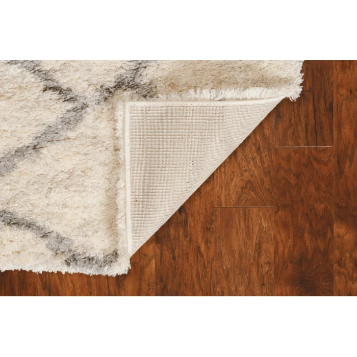 Kas Merino 6700 Ivory/Grey London Area Rug 8'10" x 13'"