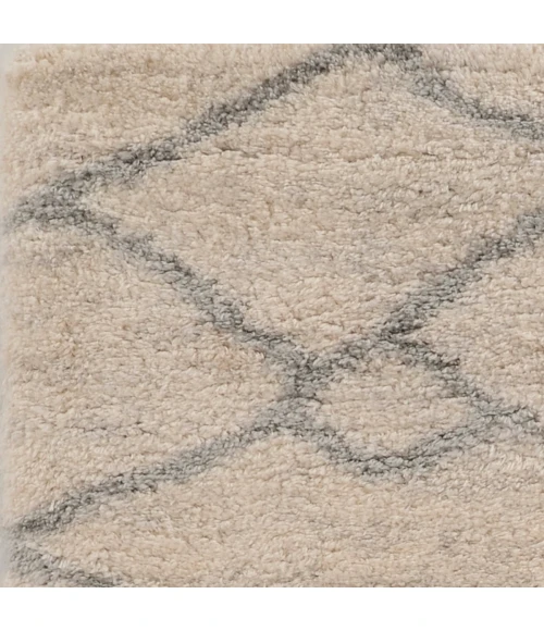 Kas Merino 6700 Ivory/Grey London Area Rug 3'9" x 5'11"