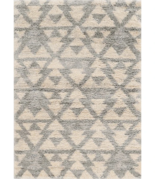 Kas Merino 6701 Ivory/Grey Southern Area Rug 3'9" x 5'11"