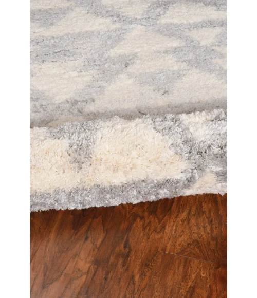 Kas Merino 6701 Ivory/Grey Southern Area Rug 3'9" x 5'11"