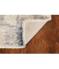 Kas Merino 6702 Ivory/Blue Cityscape Area Rug 3'9" x 5'11"