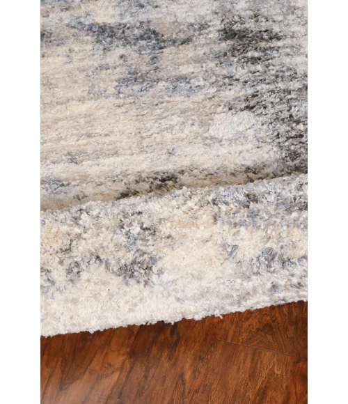 Kas Merino 6704 Ivory/Blue Palette Area Rug 3'9" x 5'11"