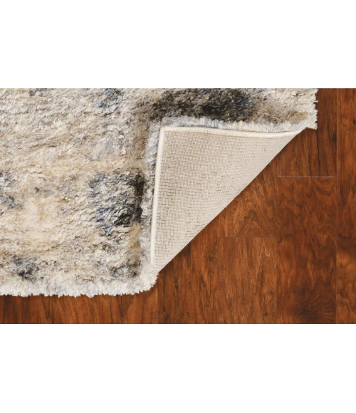 Kas Merino 6704 Ivory/Blue Palette Area Rug 3'9" x 5'11"