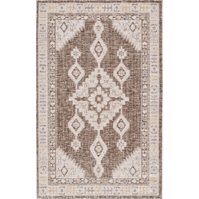 KAS Mira Taupe 4612 7ft.10in. x 11ft. Rectangle Rug