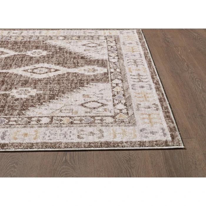 KAS Mira Taupe 4612 7ft.10in. x 11ft. Rectangle Rug