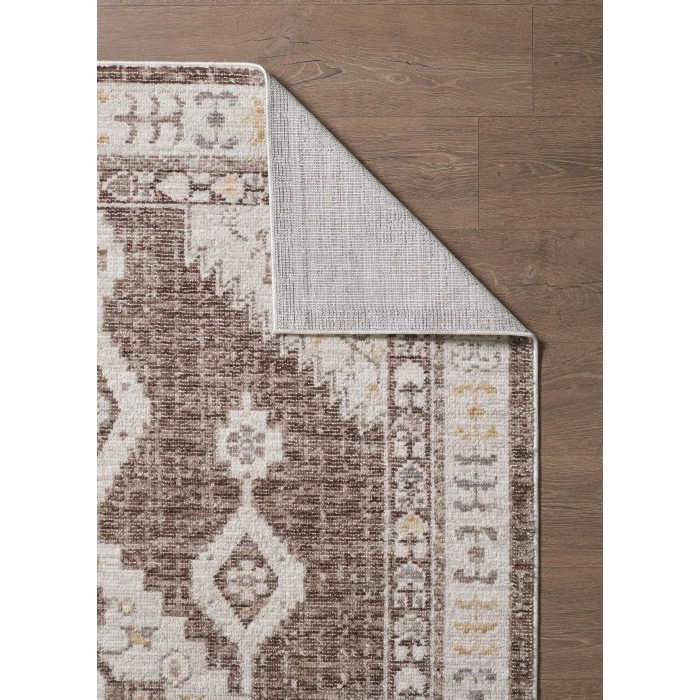 KAS Mira Taupe 4612 7ft.10in. x 11ft. Rectangle Rug