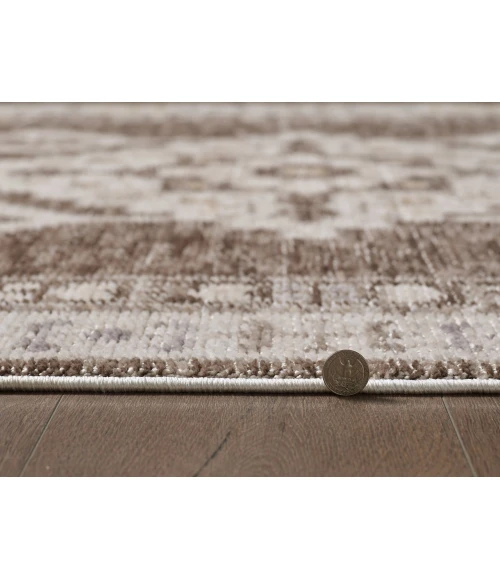 KAS Mira Taupe 4612 8ft.10in. x 13ft. Rectangle Rug