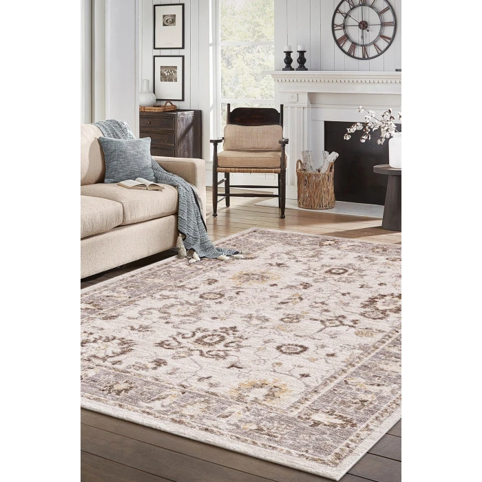 KAS Mira Ivory 4613 7ft.10in. x 11ft. Rectangle Rug