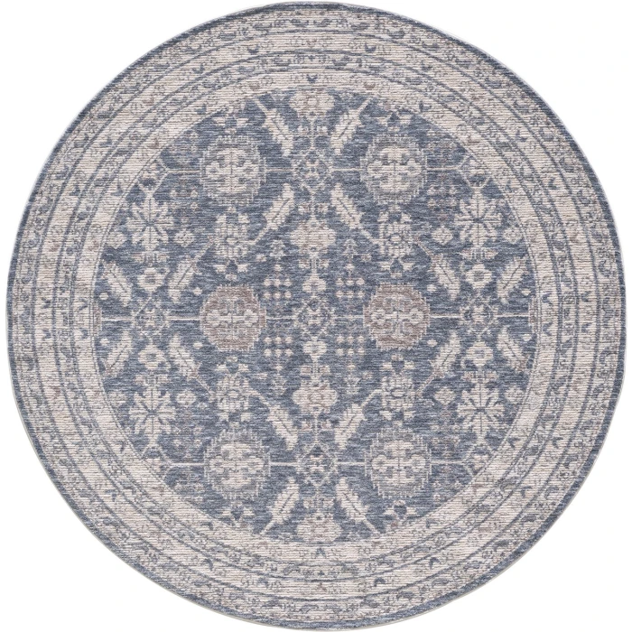 KAS Mira Denim 4615 7ft.10in. x 11ft. Rectangle Rug