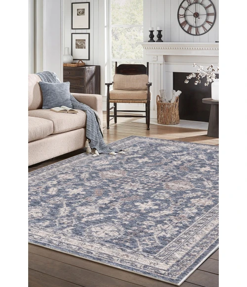 KAS Mira Denim 4615 3ft. x 5ft. Rectangle Rug