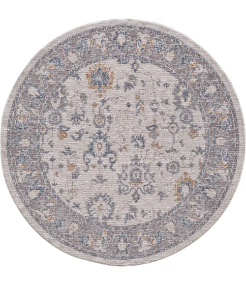 KAS Mira Ivory 4616 7ft.10in. Round Rug