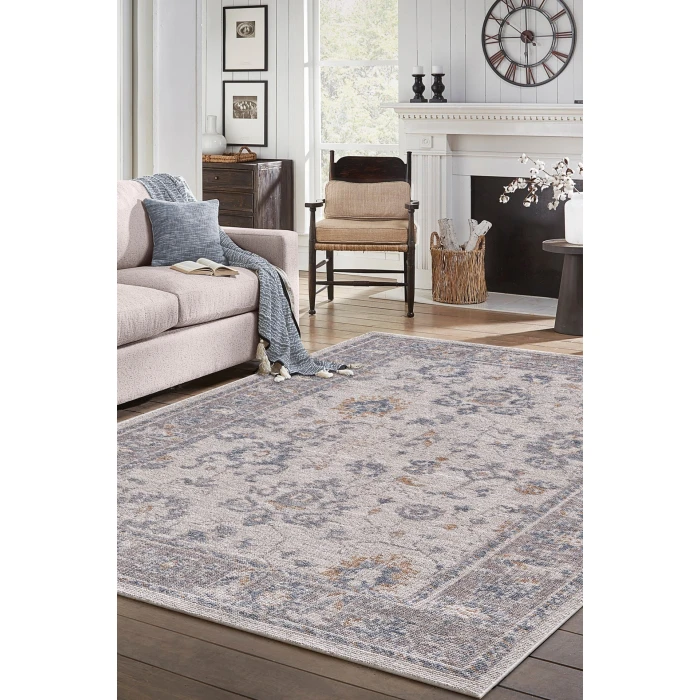 KAS Mira Ivory 4616 7ft.10in. x 11ft. Rectangle Rug