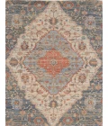Kas Morris 2223 Blue/Red Gramercy Area Rug 3'3" x 5'3"