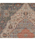 Kas Morris 2223 Blue/Red Gramercy Area Rug 3'3" x 5'3"