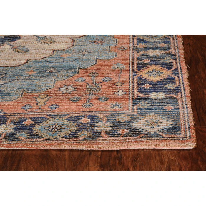 Kas Morris 2224 Blue Charisma Area Rug 27" x 45"